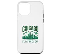 Custodia per iPhone 12 mini Chicago, St Patricks, giorno, verde, orizzonte, parata, disegno