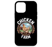 Custodia per iPhone 12 mini Chicken Farm Vita Pollaio Uova Fresche