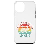 Custodia per iPhone 12 mini Chinese New Year 2023 Year of the Rabbit 2023
