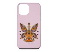 Custodia per iPhone 12 mini Chitarra gioiello ali di farfalla western cowgirl Halloween