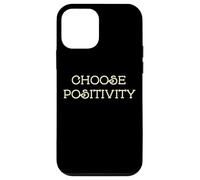 Custodia per iPhone 12 mini Choose Positivity Joy and Happiness Motivation Design