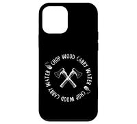 Custodia per iPhone 12 mini CHOP WOOD PORTA ACQUA Mindful Meditator Sweet Meme