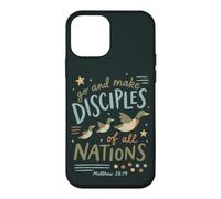 Custodia per iPhone 12 mini Christian Faith Matteo 28 19 Go Make Discepoli