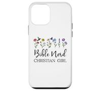Custodia per iPhone 12 mini Christian Girls Nerd Bible Study Scripture Pastor God Jesus