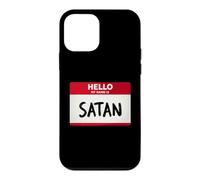 Custodia per iPhone 12 mini Ciao, mi chiamo Satana