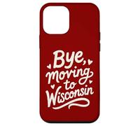 Custodia per iPhone 12 mini Ciao, trasferirsi in Wisconsin