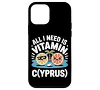 Custodia per iPhone 12 mini Cipro All I Need Is Vitamin Cyprus Bandiera L'isola di Cipro
