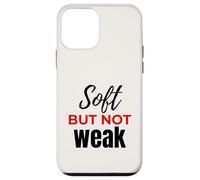 Custodia per iPhone 12 mini Citazione morbida ma non debole per l'empowerment per le donne