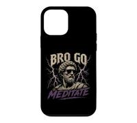 Custodia per iPhone 12 mini Citazioni sullo stoicismo di Bro Go Meditate Marcus Aurelio