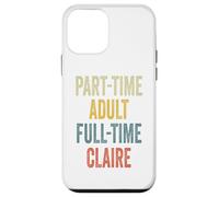 Custodia per iPhone 12 mini CLAIRE Personalized Retro Girls Part-Time CLAIRE Name