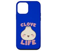 Custodia per iPhone 12 mini Clove Life Aglio Kawaii Carino Divertente