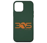 Custodia per iPhone 12 mini Codice Area 305 Miami Dade Florida Distressed Retro State Gear