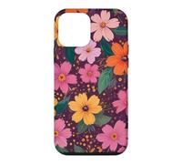 Custodia per iPhone 12 mini Colorato Ditsy Floral Bold Fiori Floreali