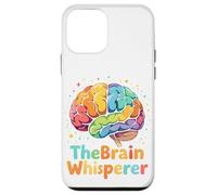 Custodia per iPhone 12 mini Colorful Love Science Anatomia umana Il sussurro al cervello