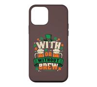 Custodia per iPhone 12 mini Con o senza Brew St Patricks Day Beer