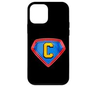 Custodia per iPhone 12 mini Cool Super C Alphabet Cute Initial Monogram Letter C Graphic