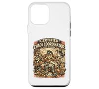 Custodia per iPhone 12 mini Coordinatore certificato del caos divertente amante dei gatti e proprietari di gatti