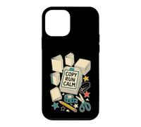 Custodia per iPhone 12 mini COPY RUN CALM Tavolo Zine