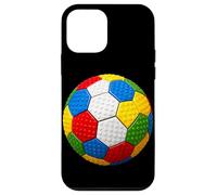 Custodia per iPhone 12 mini Costruire blocchi di mattoni Calcio Fan Costruzione Giocattoli