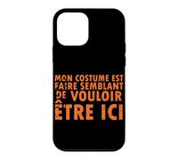 Custodia per iPhone 12 mini Costume di Halloween Mon Est Faire Semblant - Francese