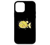 Custodia per iPhone 12 mini Cowfish come Nerd con Book Aquarium