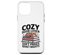 Custodia per iPhone 12 mini Cozy Book Lover Pagine morbide Notti tranquille