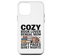 Custodia per iPhone 12 mini Cozy Book Lover Pagine morbide Notti tranquille