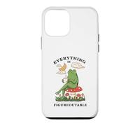 Custodia per iPhone 12 mini Cozy Cottagecore Coffee Frog Art
