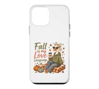 Custodia per iPhone 12 mini Cozy Fall Duck Autunno Stagione Amante