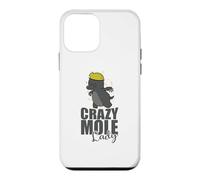 Custodia per iPhone 12 mini Crazy Mole Lady Animal Tumulo