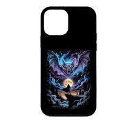 Custodia per iPhone 12 mini Creatura Mistica Pipistrello Cosmico in Avventura