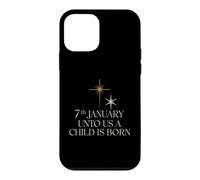 Custodia per iPhone 12 mini Cristiano ortodosso 7 gennaio unto a noi è nato un bambino