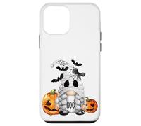 Custodia per iPhone 12 mini Cute Boo Ghost Gnome For Girls Halloween Bats And Pumpkin