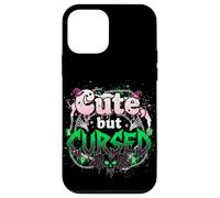 Custodia per iPhone 12 mini Cute but Cursed - Design Kawaii Gotico Alternativo