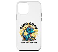 Custodia per iPhone 12 mini Cute Dino Baby Cartoon Illustration for Kids