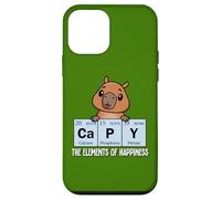 Custodia per iPhone 12 mini Cute Kids Science Kawaii Elements of Happiness Capybara
