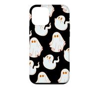 Custodia per iPhone 12 mini Cute Spooky Ghost Pastel Goth Retro Groovy Halloween Black
