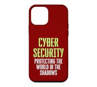 Custodia per iPhone 12 mini Cyber Security Hacker etico Proteggere il mondo in ombra