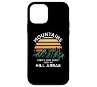 Custodia per iPhone 12 mini Dad Joke Word Pun Mountains aren't Funny They're Hill Areas