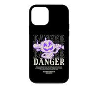 Custodia per iPhone 12 mini Danger Jack-O-Lantern Retro Cartoon Halloween Zucca Geous