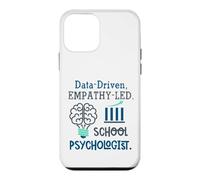 Custodia per iPhone 12 mini Data-Driven Empathy-Led School Psychologist Brain Graphic
