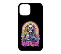 Custodia per iPhone 12 mini Dead Cool Tristo Mietitore Scheletro Summerween Beach Cocktail