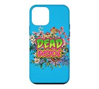 Custodia per iPhone 12 mini Dead Inside - Ironicamente allegro felice bellissimi fiori