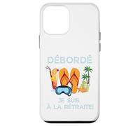 Custodia per iPhone 12 mini Débordé Je Suis à La Retraite Design Vacances Tropicales
