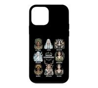 Custodia per iPhone 12 mini Dee della Luna Strega Pagana Divina Femminile Arte