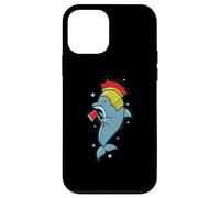 Custodia per iPhone 12 mini Delfino con Crista e Casco Bush Knight