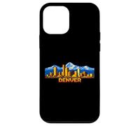 Custodia per iPhone 12 mini Denver, videogioco retrò a 8 bit, stile arcade, anni '80