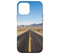 Custodia per iPhone 12 mini Desert Highway Lungo Rettilineo Strada Vasto Paesaggio