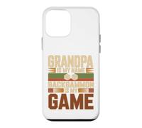 Custodia per iPhone 12 mini Design Backgammon Grandpa Is My Name