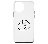 Custodia per iPhone 12 mini Design divertente con scritta "Let's Have A Thumb War"